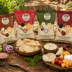 Indian Spicy Rice Chips 50gms